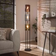 Vloerlamp Tricolore Zwart