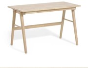 Kave Home Curie Modern Bureau Van Licht Hout - 120 X 60cm.