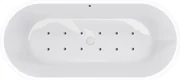 Mueller Monica bubbelbad 178x80cm 12 aerojets elektrisch wit