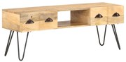 vidaXL Tv-meubel 120x35x45 cm massief mangohout