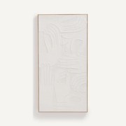 Wandkader in reliëfpapier, Tiao