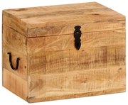 vidaXL Opbergbox 39x28x31 cm massief mangohout