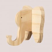 Houten Wandkapstok Pypa Kids Olifant - Sklum