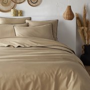 Dekbedovertrek in gewassen katoen, geborduurd, Merida