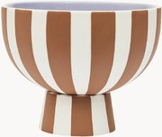 Handbeschilderde decoratieve schaal Toppu, H 10 cm