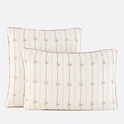 Kussensloop in tetra, bloemenprint, RISETTI