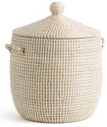 Mand met deksel H45cm, Natala
