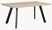 Massief houten eettafel Fred