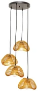 Kare Design Aloha Drop Tre Trapse Hanglamp Organische Vorm