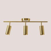 Plusie Verstelbare Metalen Plafondlamp Goud - Sklum