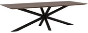 Goossens Excellent Eettafel Gs-1302, 260 x 110 cm rechthoekig