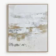 Decoratief Schilderij 100x120 Cm Handgeschilderd Op Eplum Canvas Natuurlijke Kleuren - Sklum