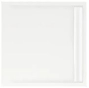 Xenz easy tray douchevloer 90x90x5cm rechthoek acryl wit 6944-01