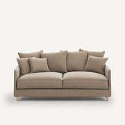 Omvormbare 3-zits fluwelen zetel, Lazare