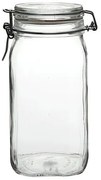 Beugelpot, glas, 1.5 l