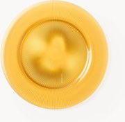 Geribbelde dinerborden Effie, 4-delig