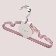 Set Van 6 Metalen Hangers Anttal Kids Roze - Sklum