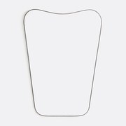 Spiegel in messing 50x70 cm, Uyova