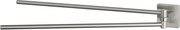 Haceka Mezzo Dubbele Handdoekhouder 5,3x40,4x5,3 cm RVS-Look