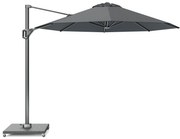 Zweefparasol  Ø3m T1 (excl.voet) Grijs-antraciet Platinum Voyager