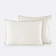 Kussensloop in gewassen satijnkatoen, Victor, effen