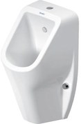 Duravit D-code urinoir toevoer boven met sifon en bevestiging wit 0828300000