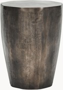 Ronde bijzettafel Meta, handgemaakt