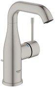 GROHE Essence new Wastafelkraan Opbouw - uitloop 11.4cm - M-size - waste - supersteel 23462DC1