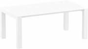 Siesta  Tuintafel - Vegas Medium - Wit - Uitschuifbaar 180/220 cm