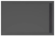 Xenz Easy Tray douchevloer - 140x90x5 - Acryl - ebony 6947-29