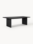 Eettafel Emmett van eikenhout, 240 x 95 cm