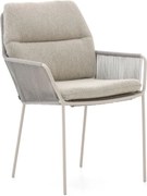 + 15% kassakorting | Dining tuinstoel | SUNS Punta | Rope (touw) | Taupe | Kees Smit Tuinmeubelen