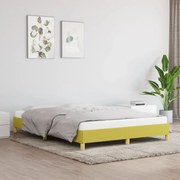 vidaXL Bedframe stof groen 160x200 cm