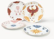 Ontbijtborden Mystic, 4-delig