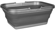 Abbey Camp Afwasteil opvouwbaar 16 L grijs 21WM-GRA-Uni