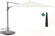 Shadowline Francisco zweefparasol 300x300cm