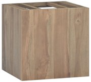 vidaXL Badkamerwandkast 46x25,5x40 cm massief teakhout