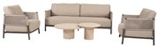 Hampton Savanne stoel bank loungeset 5 delig mortex terre 4 Seasons Outdoor