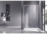 Marenza Neptune Schuifdeur - 120x200cm - softclose - links/rechts - gepolijst zilver SNI6121-120S