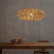 Hanglamp van gevlochten rotan, Awan