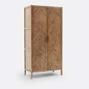 Kast 2 deuren in massief dennenhout Nottingham