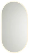 Moderne badkamerspiegel incl. LED en touch dimmer - Bouwina Modern IP44 ovaal Lamp