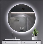 Sanigoods Halo ronde spiegel met verlichting en verwarming 60cm