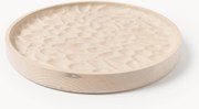 Decoratief dienblad Camila van essenhout, Ø 25 cm