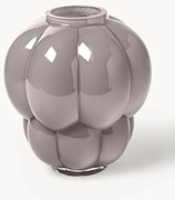 Mondgeblazen glazen vaas Uva, H 28 cm
