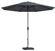 Madison Paros 2 luxe stokparasol - 300 cm. - Grey