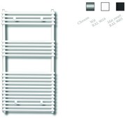 Sanicare design radiator Tube-On-Tube 120 x 60 cm. wit