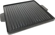 Famiflora Universele gietijzeren contactplaat - bakplaat - grillplaat - grillrooster 38x38cm