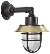 Dockyard Muurlamp Zwart