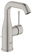 GROHE Essence Wastafelkraan Opbouw - uitloop 11.4cm - M-size - hoge draaibare uitloop - waste - supersteel 24173DC1